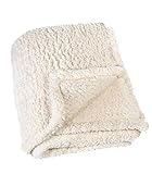 LINDER Ecru Blanket 130 x 150 cm