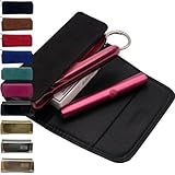 GC Case Accessory Compatible with IQOS Iluma or Originals Duo 3.0 + Terea or Heets Sticks Set (Shiny Black)