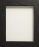 Frame Company Watson Range Black 12x8 inch Picture Photo Frame *Choice of Sizes* Fitted with Real Glass