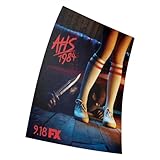 Fortiaboot American Horror Story 1984 - Poster print Wall 15 x 23 Inches (38 x 58 cm) (380 x 580mm) Gift Decorative Print