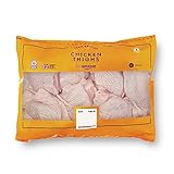 by Amazon British Fresh Chicken Thighs Skin-on and Bone-in, 1kg