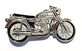 Triumph Bonneville T120 Classic 1960's Biker Metal Motorcycle Enamel Badge