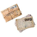 Retro Style Postcards,Vintage Old Travel Postcards,Set of 30 Different Designs,Perfect for Wedding Party Guest Book