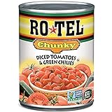 Ro-Tel Chunky Diced Tomatoes & Green Chilies 283g (Pack of 3)