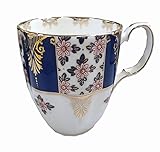 Royal Albert 100 Years 40017576 1900 Regency Mug, 0.4ltr/14.1 Floz / 400ml, Blue, Bone China