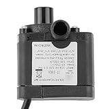 Mini DC Brushless Jt-180 Pump, L25-204y Brushless JT-180A-12 Mini Used for Computer Water Cooling Fountains Handicrafts 12V -40℃ ~100℃