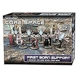 Battle Systems - Core Space First Born - Sci-Fi Miniatures Board Game - Cyberpunk 28mm Science Fiction Figures for 40K Wargame - Tabletop Modular 3D Gaming Terrain - (First Born Support)