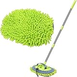 Easylife Car Wash Mop with Extra Mop Head, Extendable Mop with Long Reach Handle, Car Cleaning Kit - Fully Guaranteed