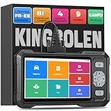 KINGBOLEN S608 OBD2 Scanner,Code Reader,Bidirectional Scan Tool for Engine/ABS/Airbag/AT,9 Resets Oil/Brake/ABS/Gear/Injector/BMS/DPF/TPMS/Throttle,Car Diagnostic Tool Lifetime Free Update