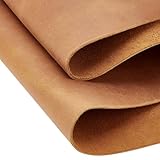 NBEADS Cowhide Leather Sheets, 12" x 24" Tooling Leather Sheet 2mm Thick Cowhide Craft Leather Pieces for Crafts Tooling Sewing Hobby Workshop, Peru