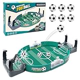 EACHHAHA Tabletop Football Game, Mini Table Soccer, Parent-child Interactive, Table Football Board Game Toys Gifts for Kids & Adults (6 Footballs)