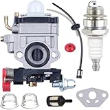 ZAMDOE Carburetor for Kawasaki TH23 TH26 TH34 23cc 24cc 25cc 26cc 35cc P11 1E34F 11mm Carb Engine Replacement Motor Part Brush Cutter Hedge Trimmer Leaf Blower
