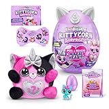 Rainbocorns Kittycorn Surprise Series 2, Mozie the Calico Cat - Collectible Plush - 10 Surprises to Unbox, Peel and Reveal Heart, stickers, Ages 3+ (Calico Cat)