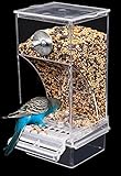 Automatic Bird Feeder for Cage, No Mess Bird Cage for Small Bird Parrots Canary Parakeet Budgerigar Cockatiel Lovebird