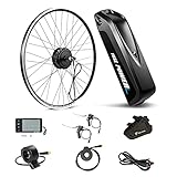 YOSE POWER 26'' E-bike Freewheel Conversion Kit 36V 250W Motor with E-Bike Battery 36V13Ah Integrated controller for E-bike Rear Wheel