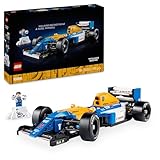 LEGO Icons Williams Racing FW14B & Nigel Mansell - F1 Car Model Set for Adults, with a Collectible Driver Minifigure, Trophy & Display Stand - Gift Idea for Men, Women & Teenage Motorsports Fans 10353