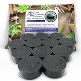 The Garden Gecko Chunky Pot Feet – Heavy EPDM Rubber Risers for Large Planters, now 30mm Thick, Extreme strength for Heavy Loads | 12 PACK + ADHESIVES | CHUNKY EDITION
