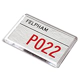 FRIDGE MAGNET - Felpham PO22 - UK Postcode