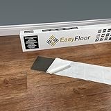 EasyFloor© Self Adhesive Floor Tile Vinyl Flooring Dark Brown Wood Effect Peel and Stick Tile 15X90cm 35pcs Wooden Flooring for Kitchen Living Room and Bathroom Floor Planks