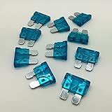 15A Standard Car Auto Blade Fuse 15 Amp ATO - Pack of 10