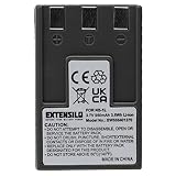 EXTENSILO Battery compatible with Canon Digital Ixus 330, 400, 300, V, 430, 500, V2, V3 Camera DSLR (950 mAh, 3.7 V, Li-Ion)