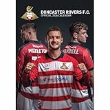 Doncaster Rovers FC Official 2026 A3 Football Wall Calendar