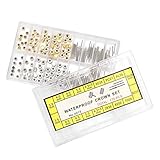 Yosoo Health Gear Watch Crown and Stem Replacement, Watch Repair Kit, Watch Stem Extender and Watch Crown Spare Parts Watchmakers Repairing Tool Watch Accessory