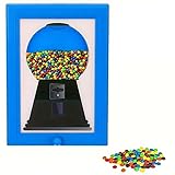 Candy Frame Dispenser Picture Frame Sweet Dispenser for Kids Wall Mounted Candies Machine Creative Vending Toy Snack Container Decorative Hanging Handy Candy Frames Machine for Nut Dog Cat Treats Gift