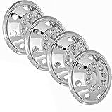 15" Chrome Van Wheel Trims Motorhome RV American Style Hub Caps X 4 Commercial