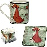 Boxer 8301 Mug & Coaster Set - My Pedigree Pals By Arora Design