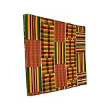 African Kente Ankara Fabric 3 Yards 45 inch Wide