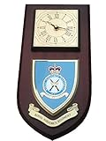RAF Royal Air Force Regiment Military Wall Plaque Clock