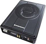 Phoenix Gold Car Speakers - Z Series - Underseat Subwoofer Amplified Bass Box 10" subwoofer 150 Watts, Includes Remote Bass Controller - 20-150Hz - Pulse width modulated MOSFET power supply