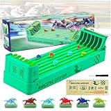 Electric Horse Racing Board Game with 6 Colorful Racing Toys - Family Party Entertainment
