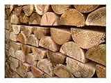 F&G Supplies Half Round Fence Posts | 1.8m (6ft) x 100mm | 10 Pack | Pressure Treated Wooden Stakes