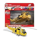 Airfix Hanging Model Aircraft Kits - Westland Sea King HAR.3 Model Building Set, 1:72 Scale Model Helicopter Kit for Adults & Kids 8+ - Aircraft Models Military Gifts for Men to Build, Skill Lvl. 3
