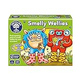 Orchard Toys Smelly Wellies Game, Educational Game For Children Aged 2-6, First Matching Game, Develops Matching & Memory Skills, Two Ways To Play