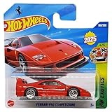 Hot Wheels Ferrari F40 Competizione HYW59 HW Exotics 4/5 Short Card Red Ferrari Licence Mattel 2025 1:64