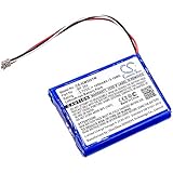 TECHTEK Battery 1400mAh compatible with [Icom] IC-M25 replaces BP-282 FBA