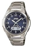 CASIO WVA-M640TD-2AJF Titanium Radio Solar Watch, Mail Order Limited Model, Wave Cepter, Solar Radio, Titanium, Mail Order Limited Men's, Luxury