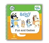 LeapFrog LeapStart Bluey Fun and Games, LeapStart Books, Compatible with LeapStart Systems, 25+ Interactive Games & Activities, Educational Book for Children 2, 3, 4, 5 Years, English Version