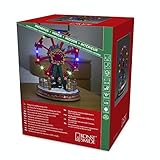 Konstsmide Christmas Lights "Christmas Ferris Wheel" LED Christmas Scene/Seventeen Colourful LEDs/Transformer or Battery Operation/Optional Eight Song Music Function / 21cm Wide 29cm High