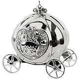 Bambino Silver Plated Princess Carriage Money Box