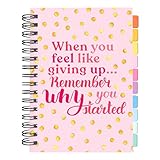Slimming World Compatible Food Diet Diary Log Journal Weight Loss Wellness 7 Week DIY Tab Dividers - With Stickers 2025 - Remember Why You Started