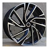 WHZYL 18 Inch 18x8.0 5x112 Alloy Car Wheel Rims Compatible for VW Golf MK5 MK7 GTI