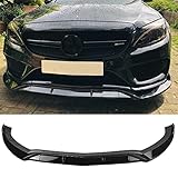 Front Bumper Body Kit Spoiler for Mercedes-Benz W205 C Class C180 C250 C300 C400 2015-2018 Sports Models
