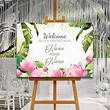 Indian Wedding Welcome Sign, Desi Wedding Décor, A1, A2, A3 or A4, Reception Welcome Sign, Tamil Welcome Board, Mehndi Night, Indian Wedding