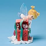Enesco My Little Kitchen Fairies Fairie with Present Figurine, 3.875-Inch