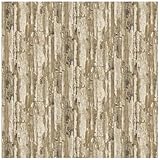 YöL Driftwood Satinwood Wooden Planks - Contemporary Versatile Sophisticated - 10.05m x 52cm Roll DIY - Aged Wood Cabin - Spongeable - Paste The Wall Wallpaper