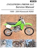 1988-2004 Kawasaki KX60 Two Stroke Cyclepedia Printed Motorcycle Service Manual